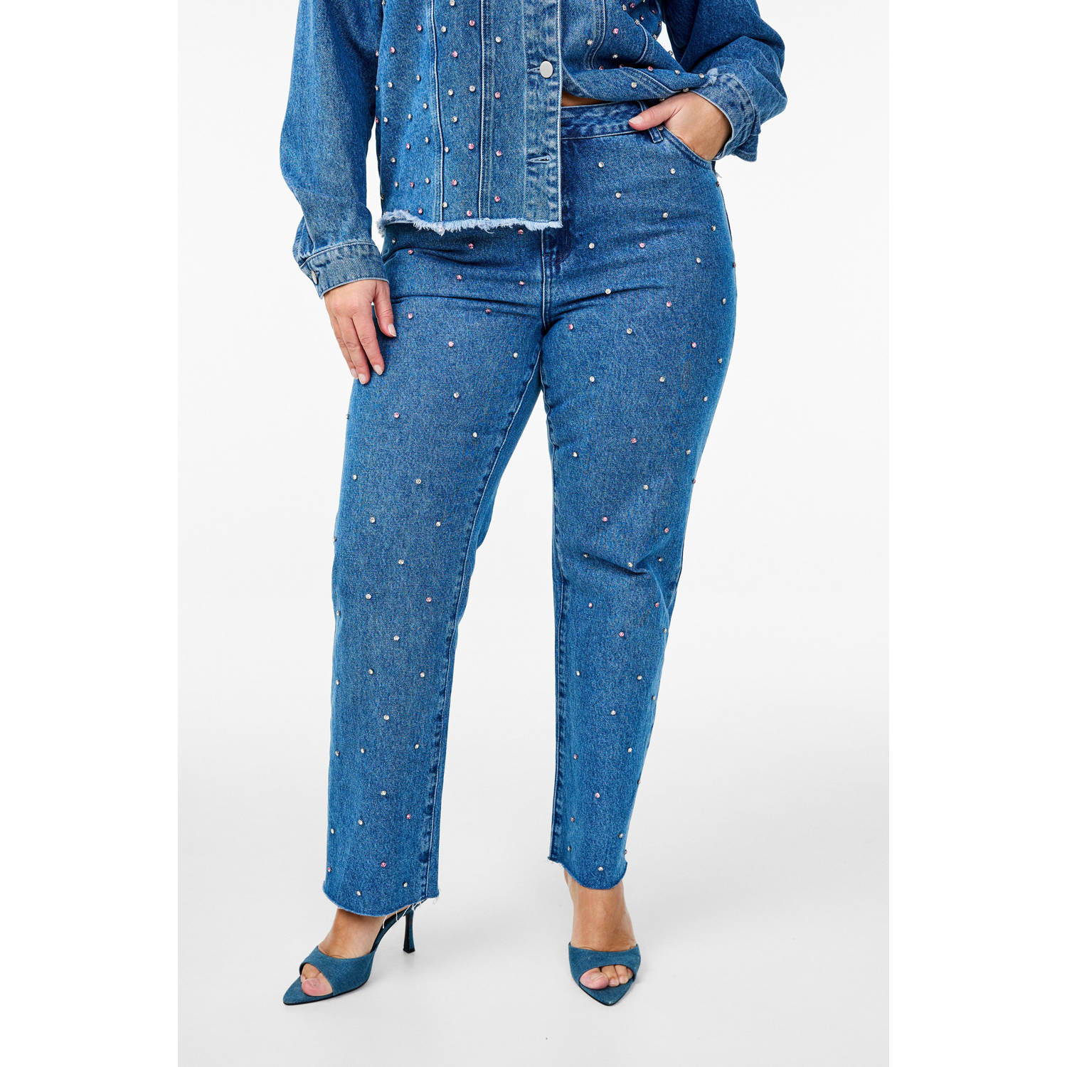 Zizzi medium blue denim