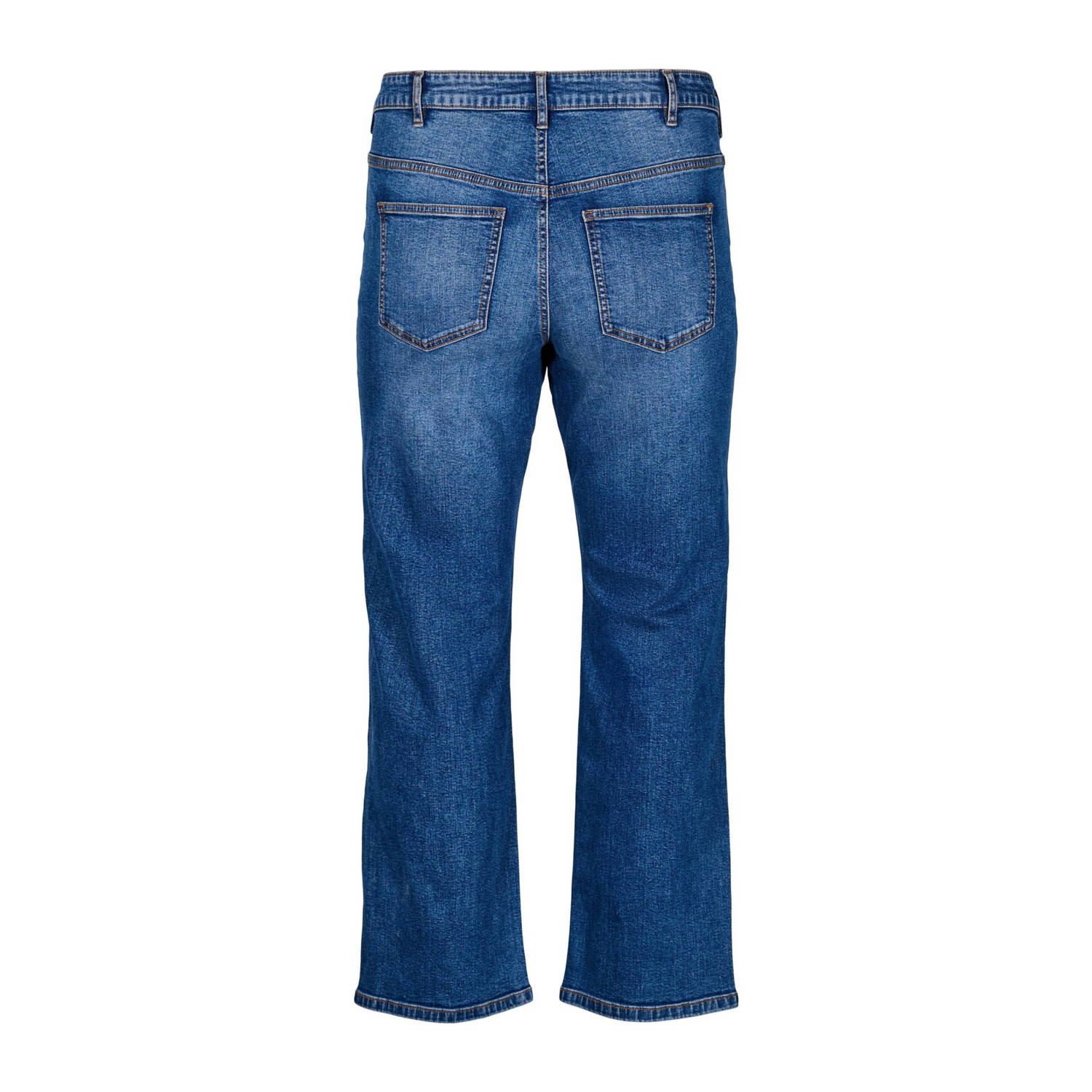 Zizzi high waist medium blue denim