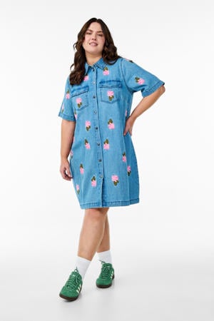 denim spijkerjurk blauw