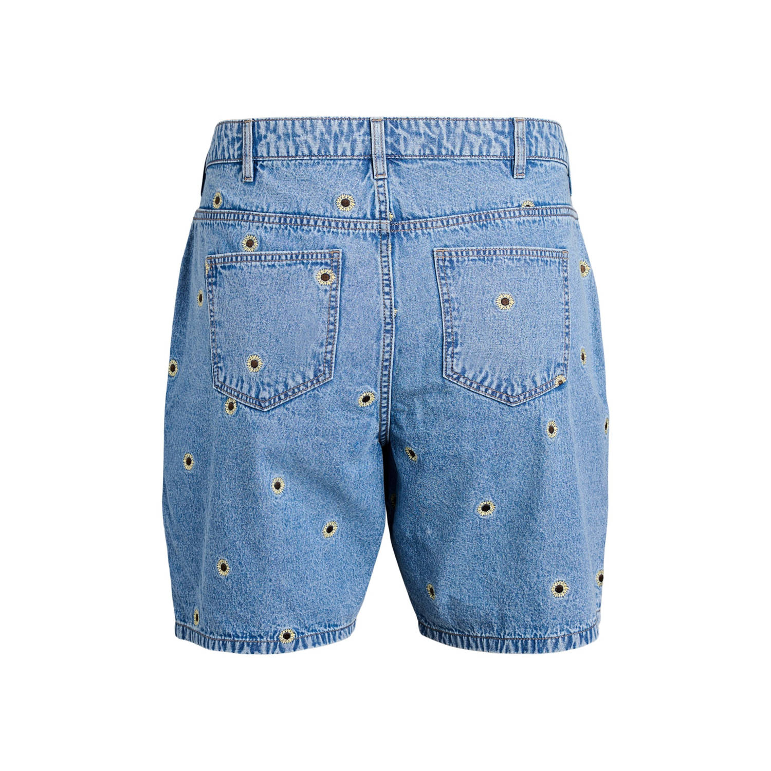 Zizzi straight high waist denim short