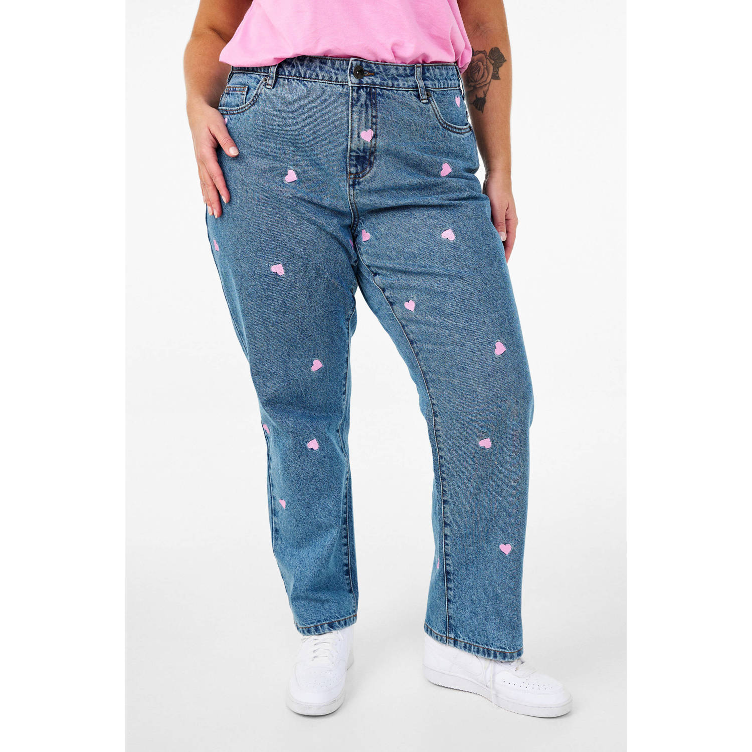 Zizzi high waist light blue denim