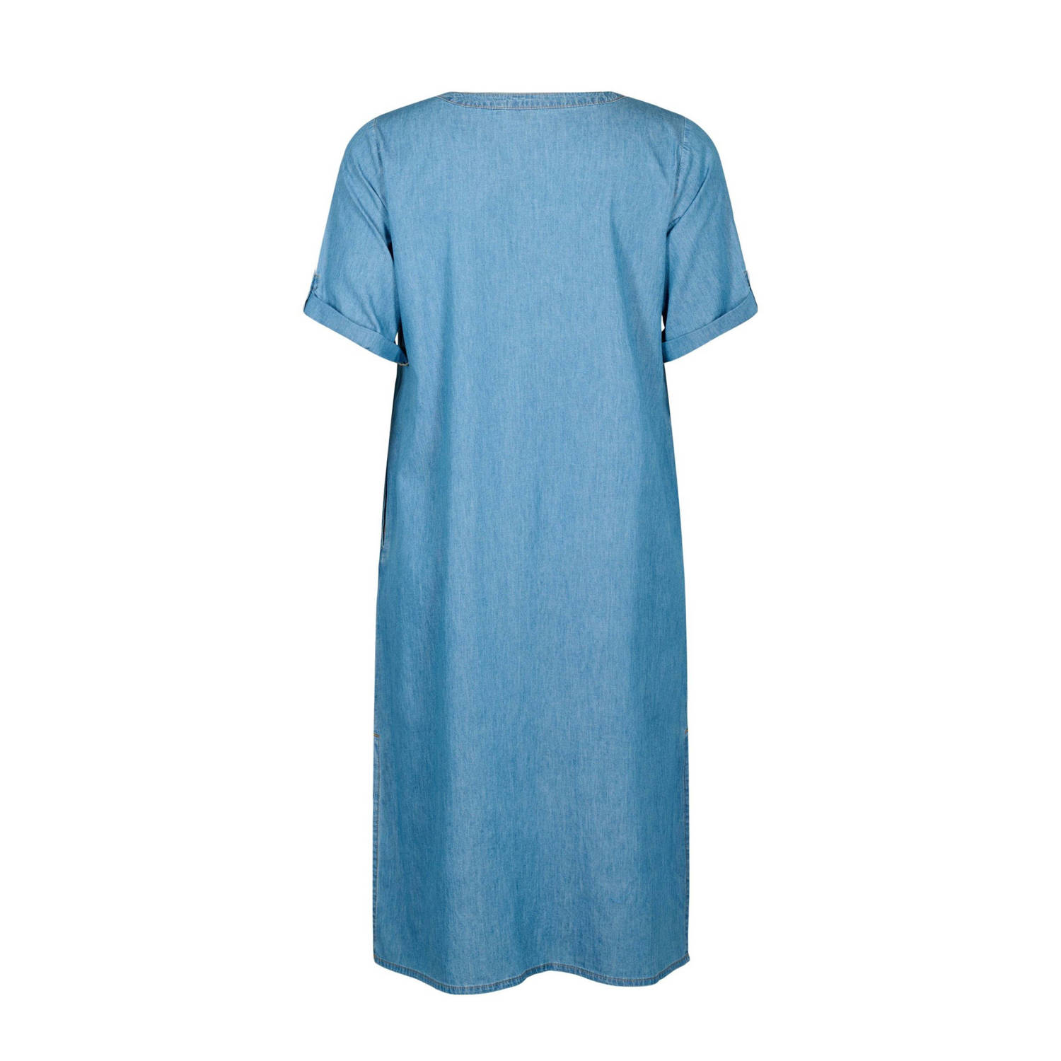 Zizzi spijkerjurk light blue denim