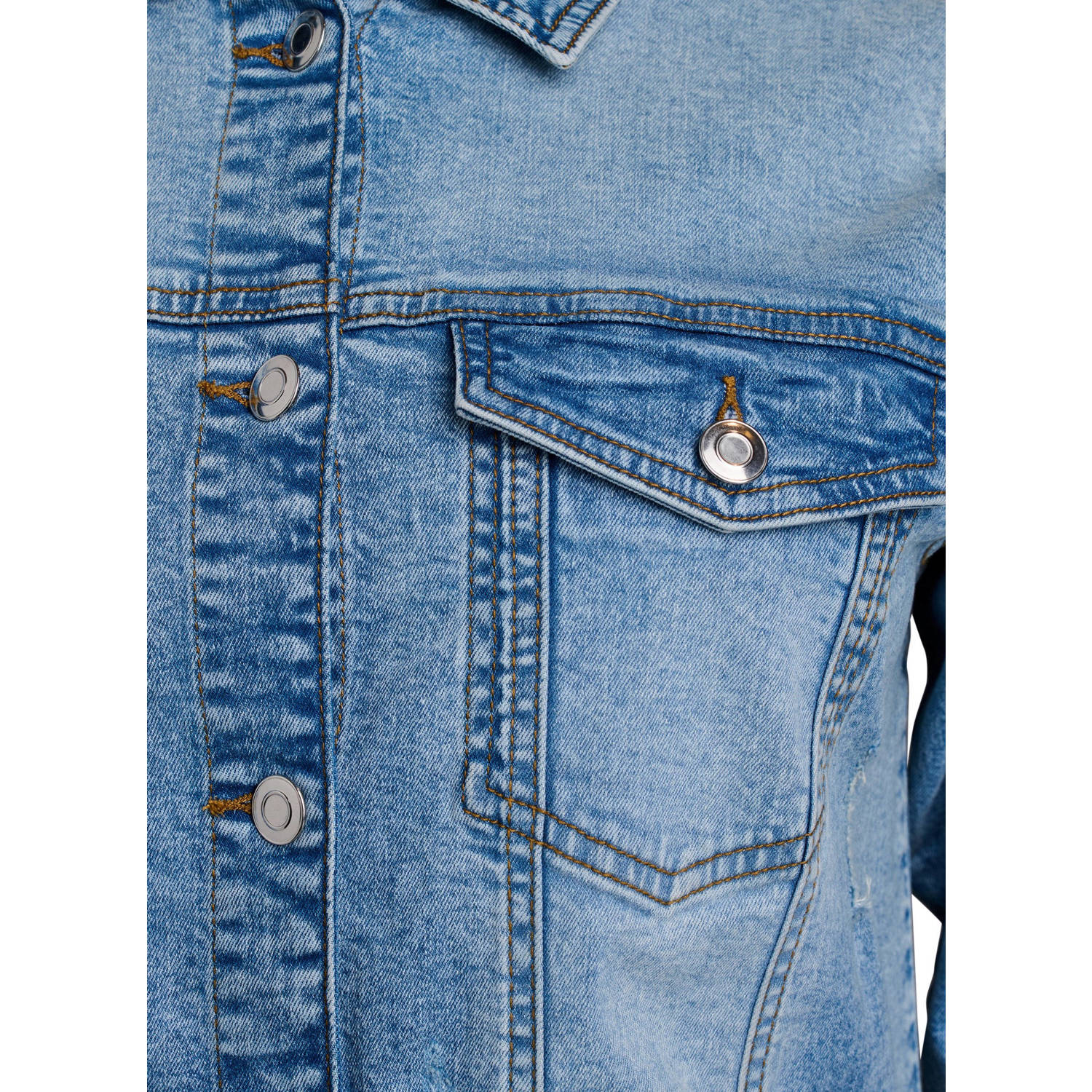 Zizzi spijkerjas light blue denim