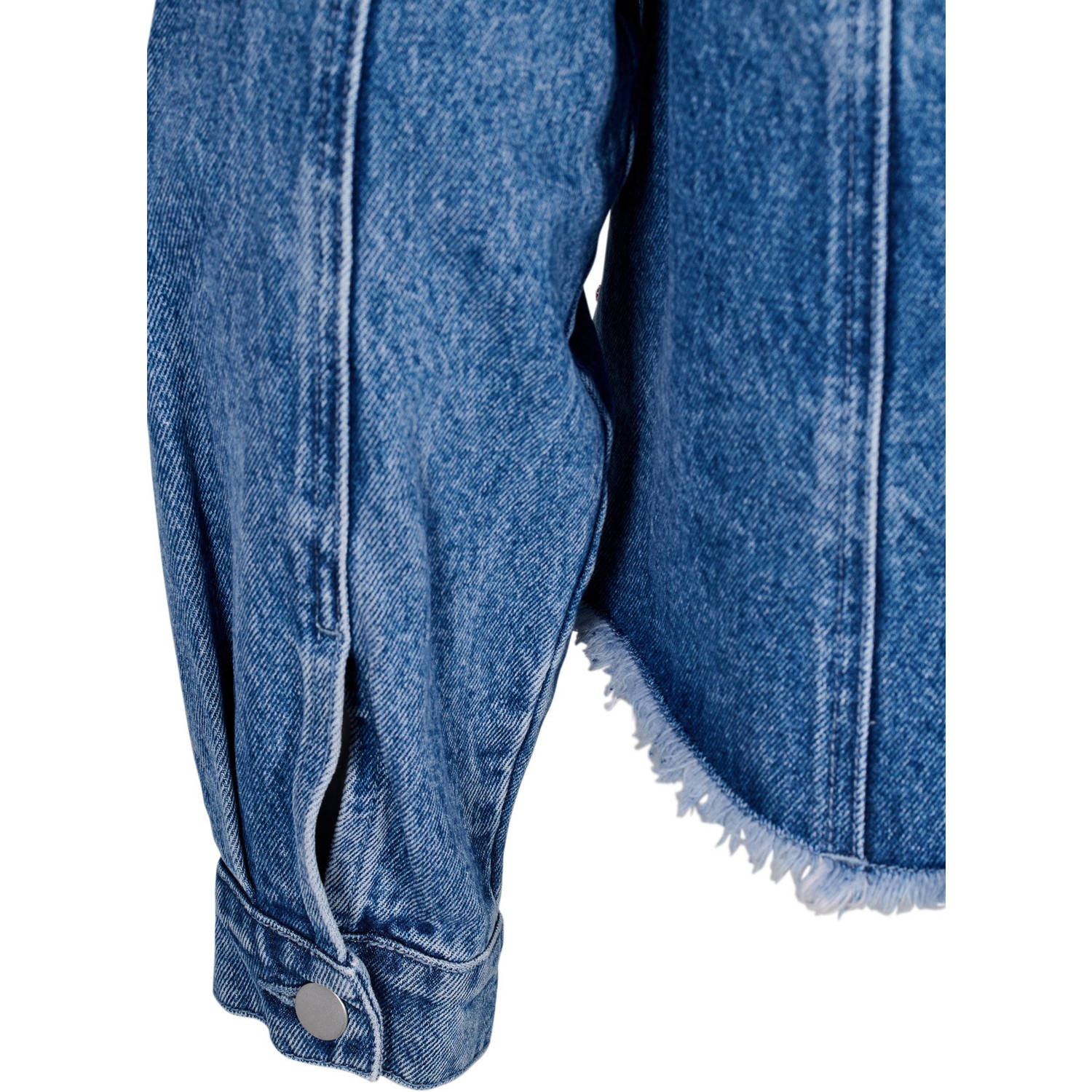 Zizzi spijkerjas medium blue denim