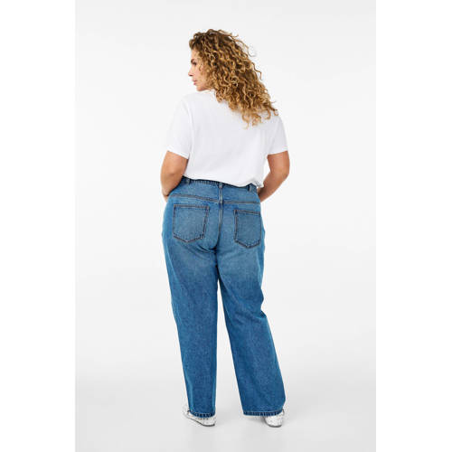 Zizzi regular waist medium blue denim afbeelding