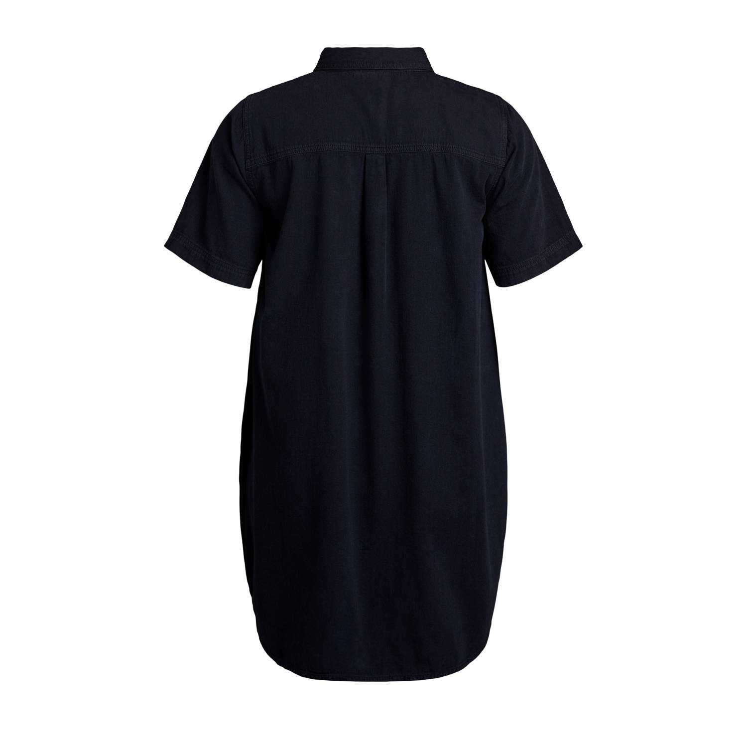 Zizzi denim jurk zwart