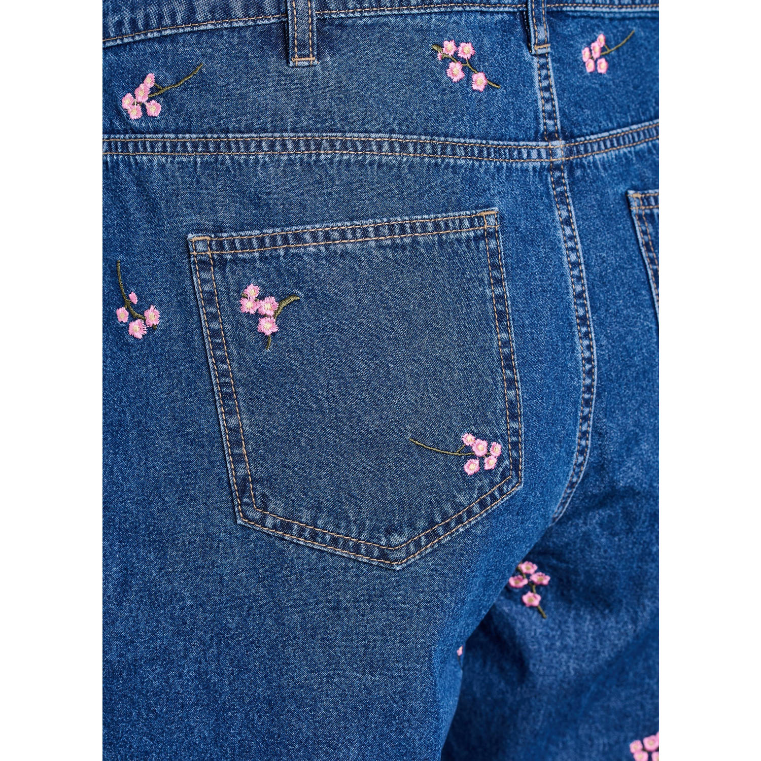 Zizzi straight high waist denim short