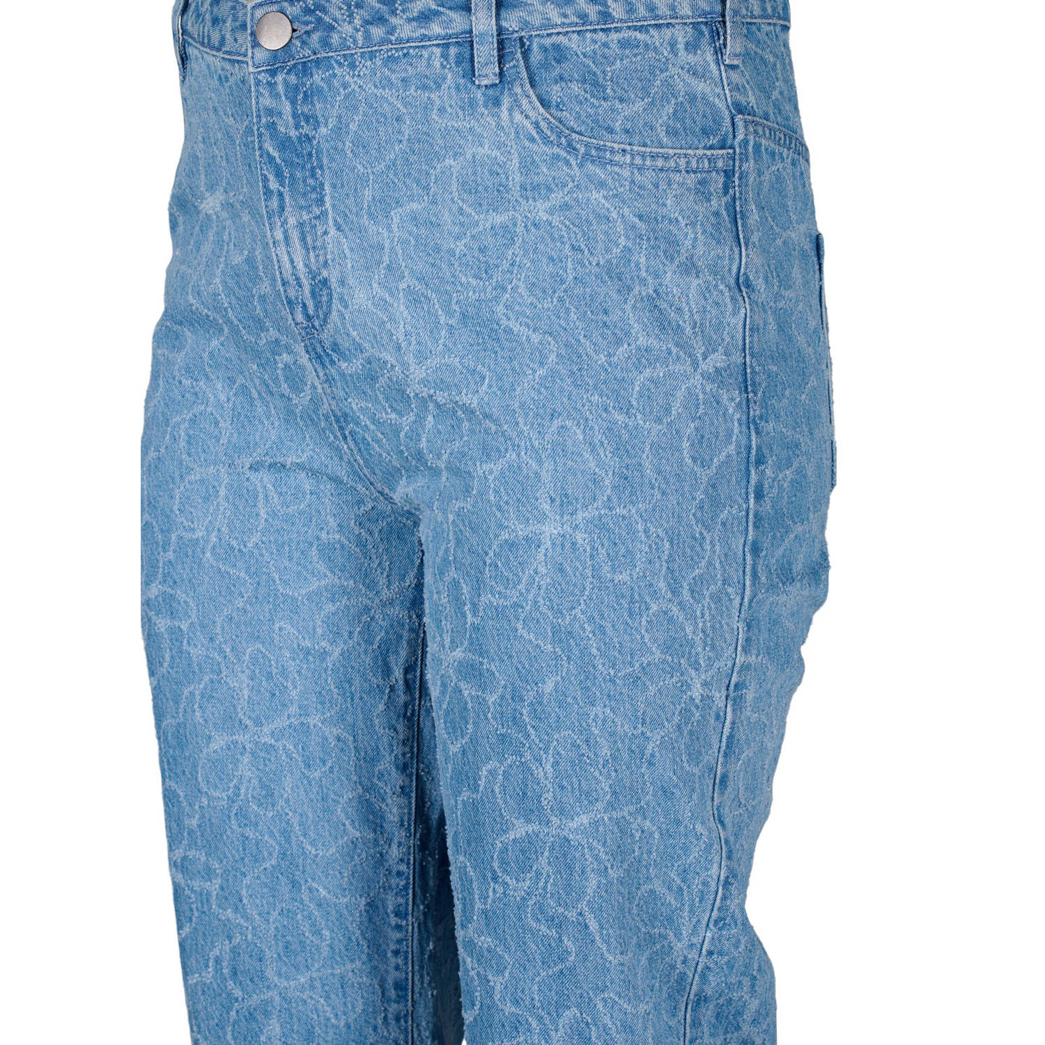 Zizzi high waist blauw