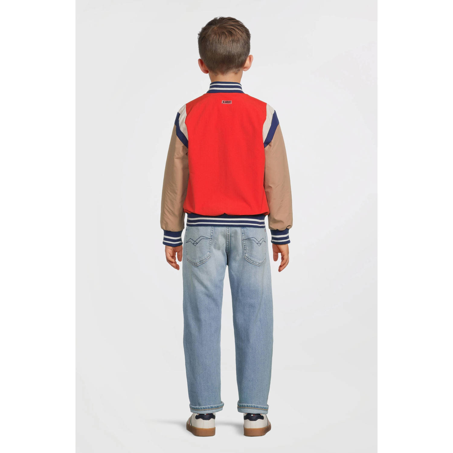 B.Nosy baseball jacket rood