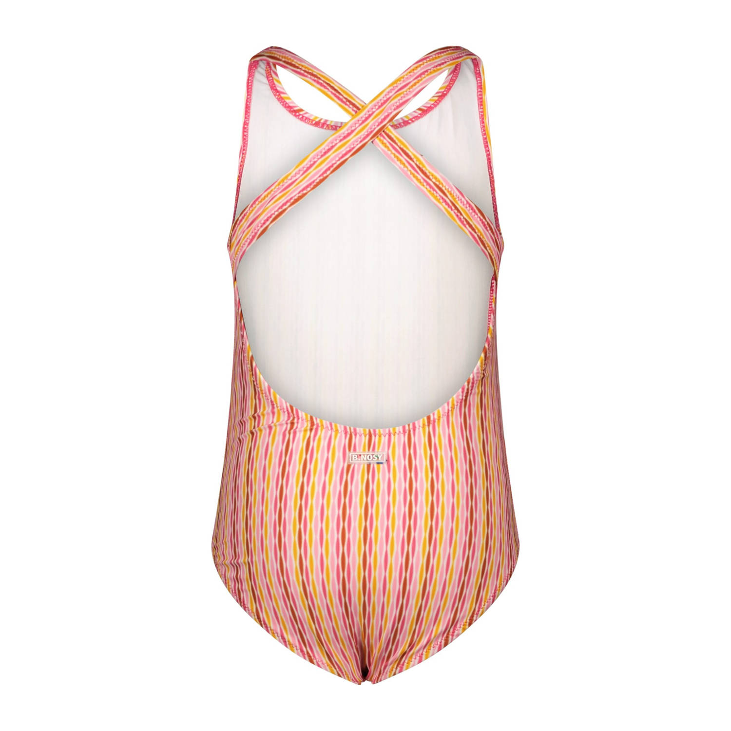 B.Nosy badpak met all over print roze oranje