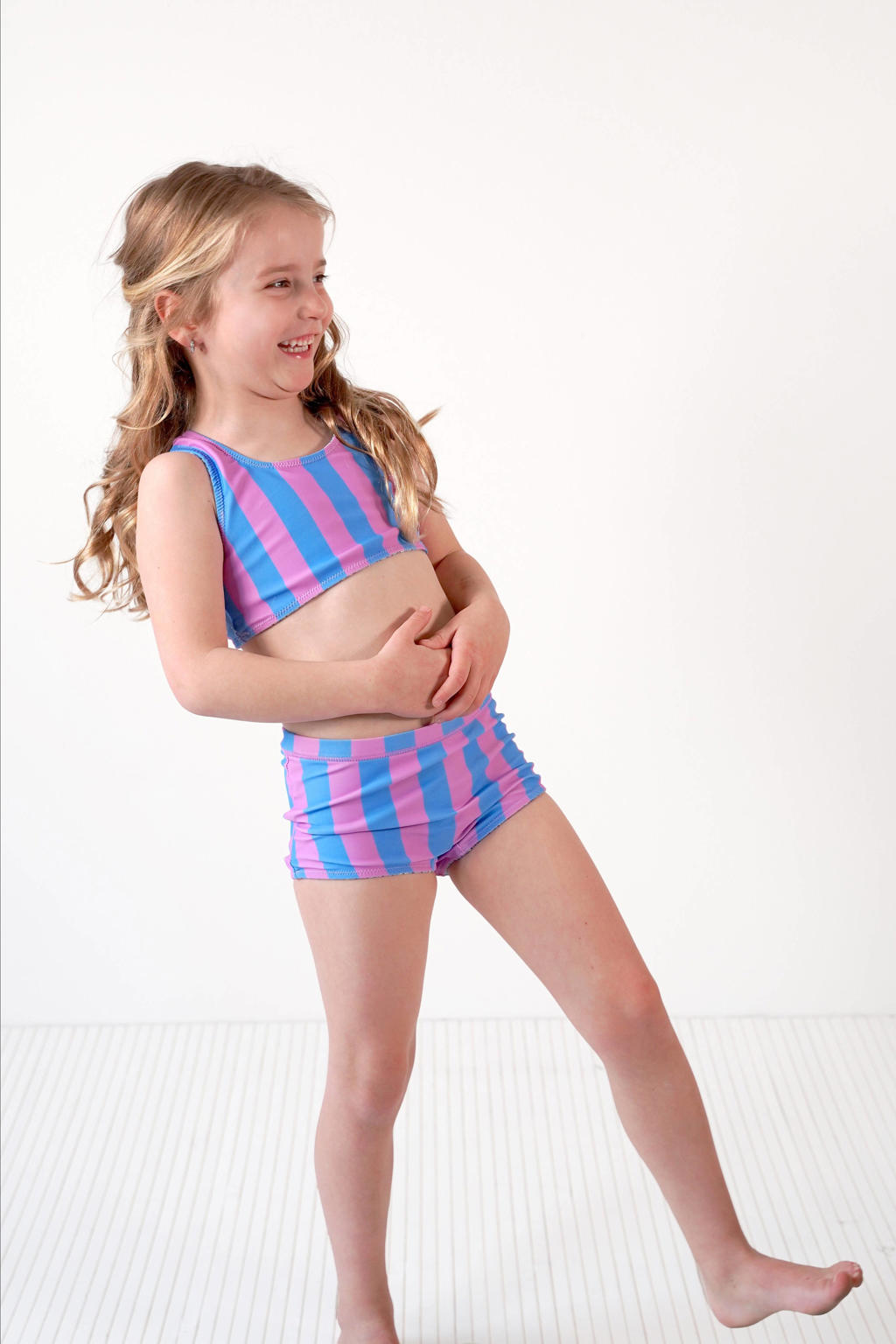 B.Nosy reversible bikini paars/blauw