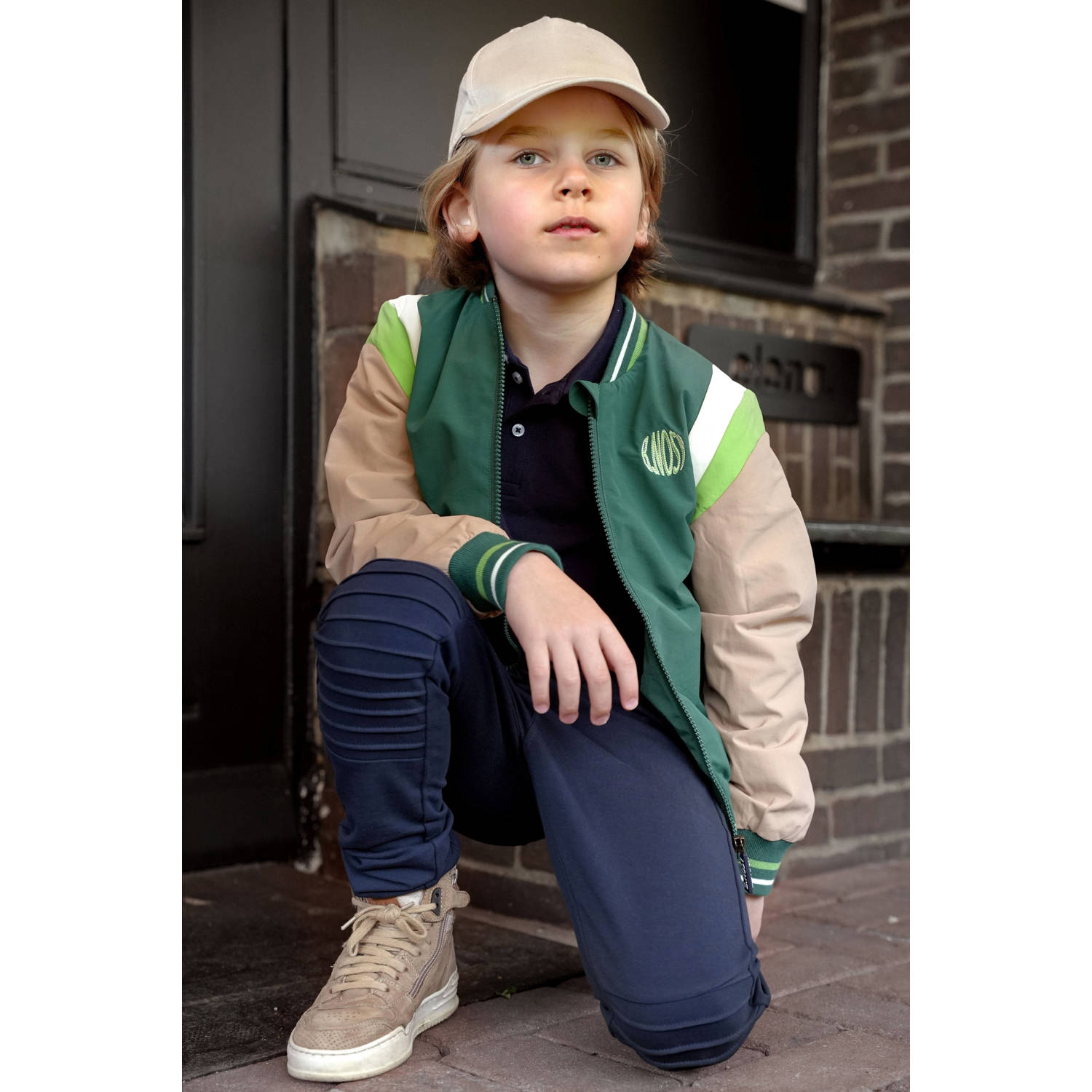 B.Nosy baseball jacket groen