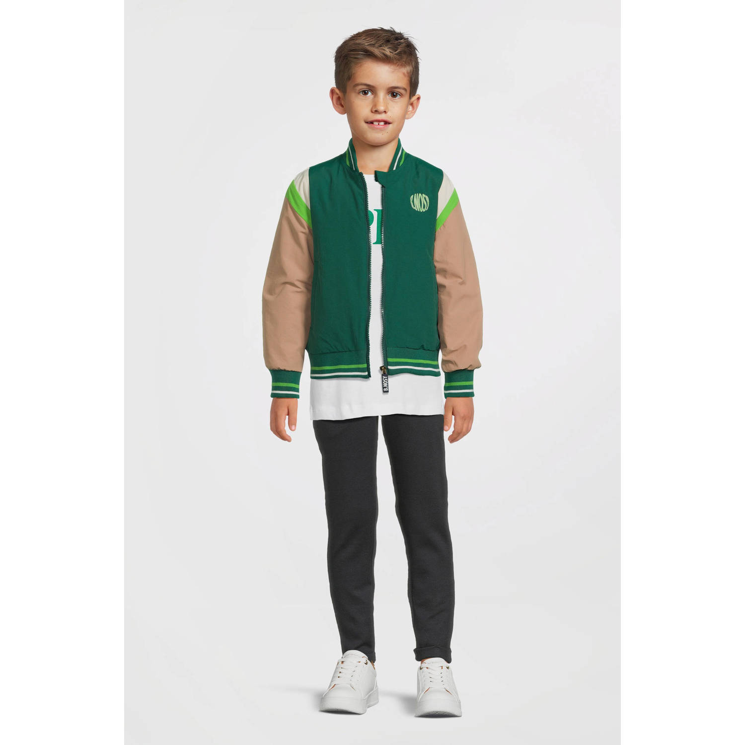 B.Nosy baseball jacket groen