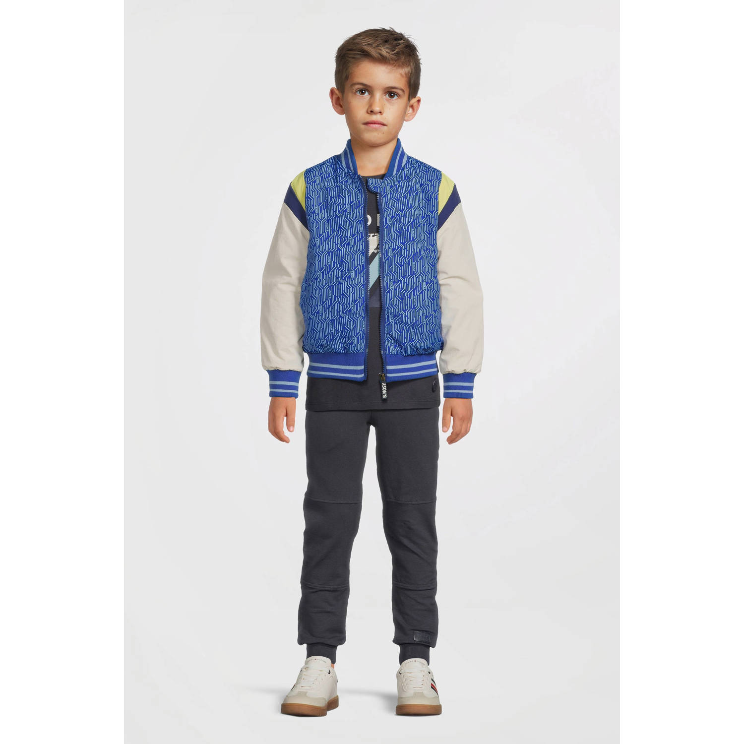 B.Nosy baseball jacket blauw