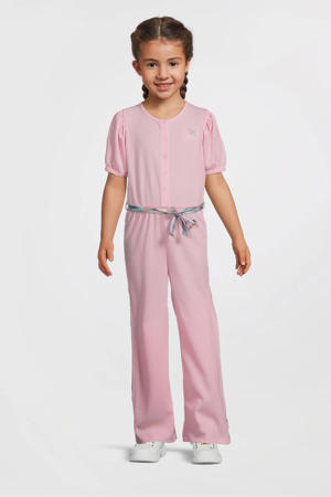 straight jumpsuit roze