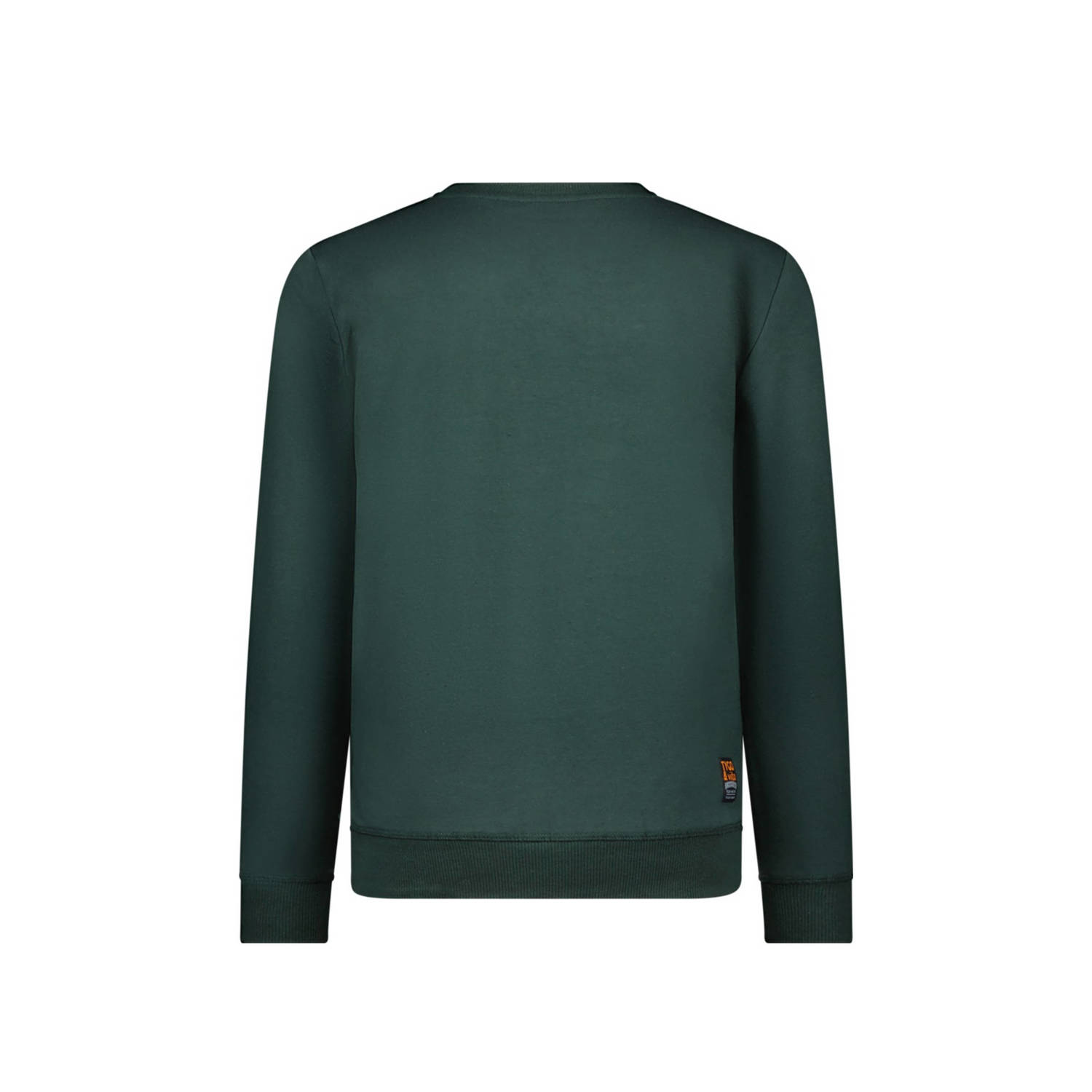 TYGO & vito sweater donkergroen