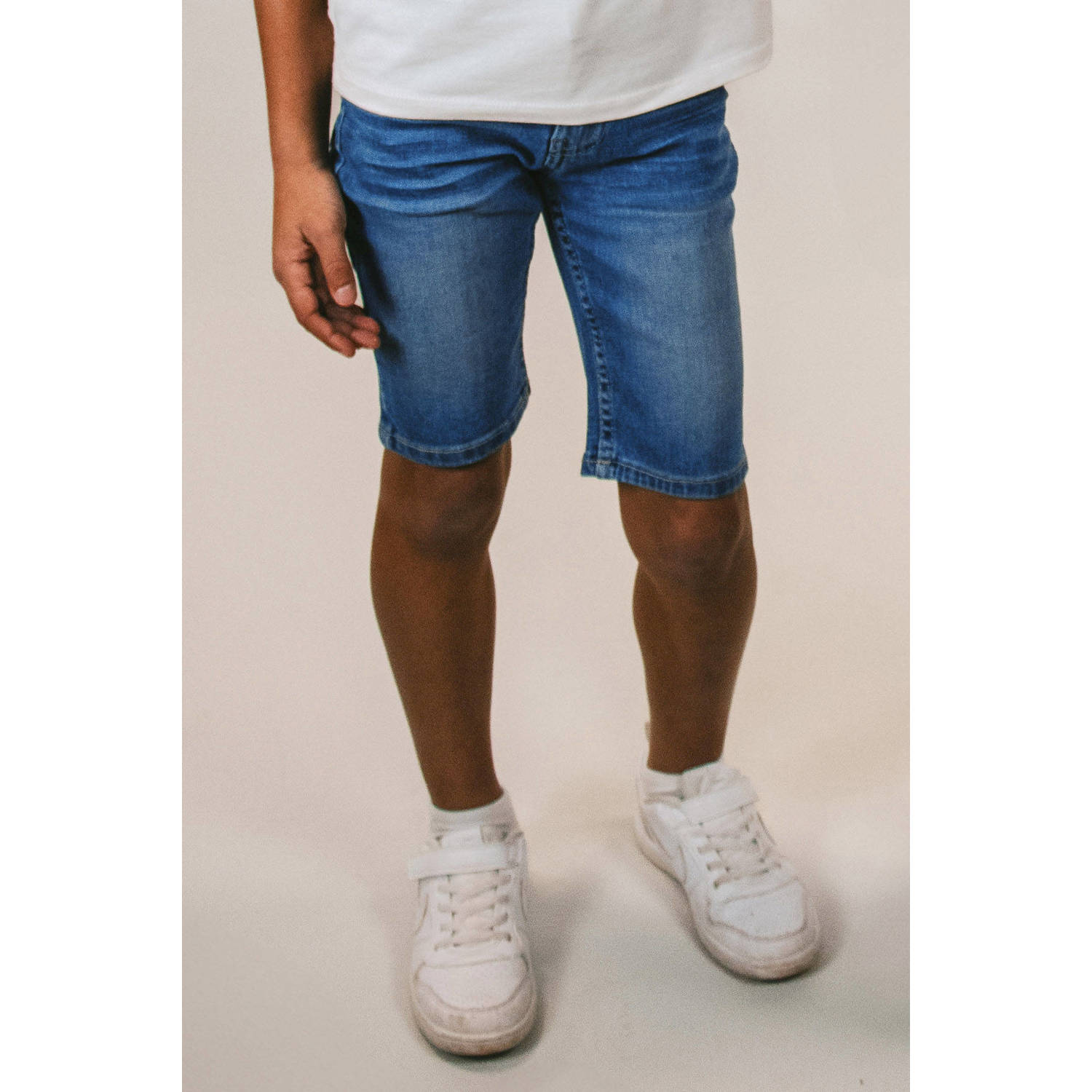 TYGO & vito regular denim short medium blue denim