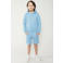 TYGO & vito regular sweatshort lichtblauw