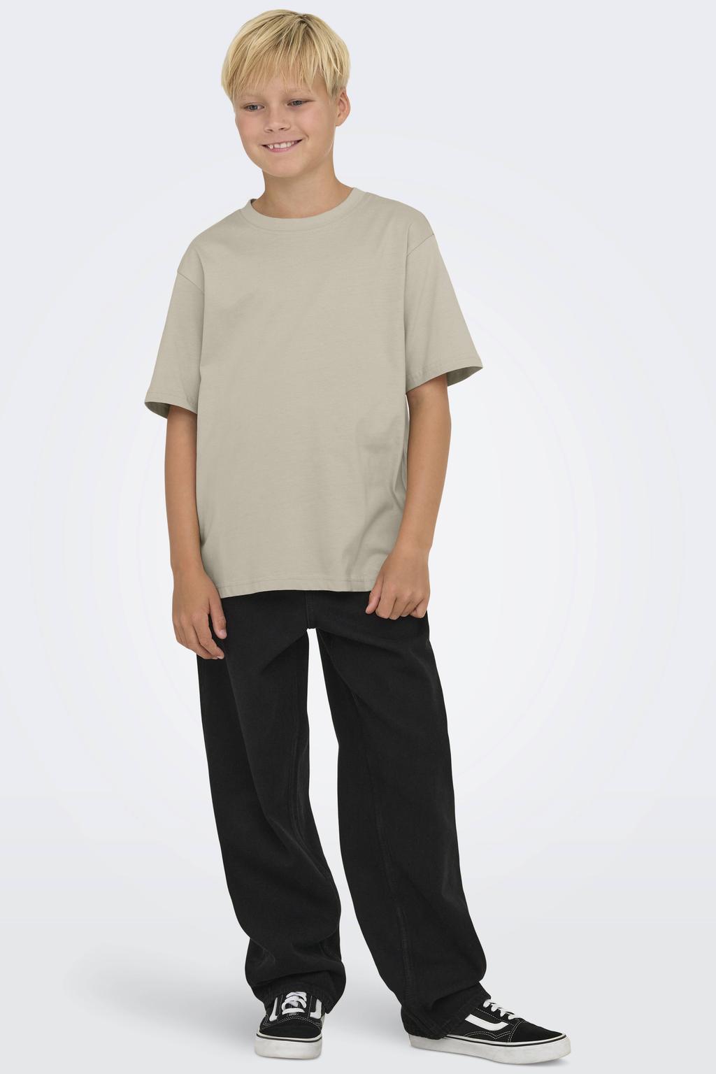 ONLY & SONS JUNIOR T-shirt grijs