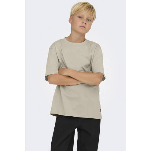 ONLY & SONS JUNIOR T-shirt grijs afbeelding