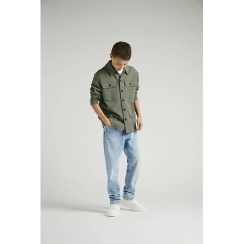 ONLY & SONS JUNIOR overshirt grijsgroen afbeelding
