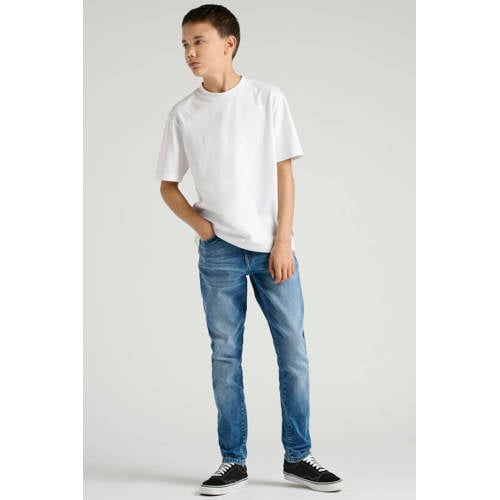 ONLY & SONS JUNIOR relaxed tapered jeans medium blue denim afbeelding