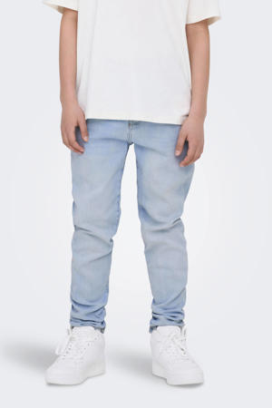 tapered jeans light blue denim