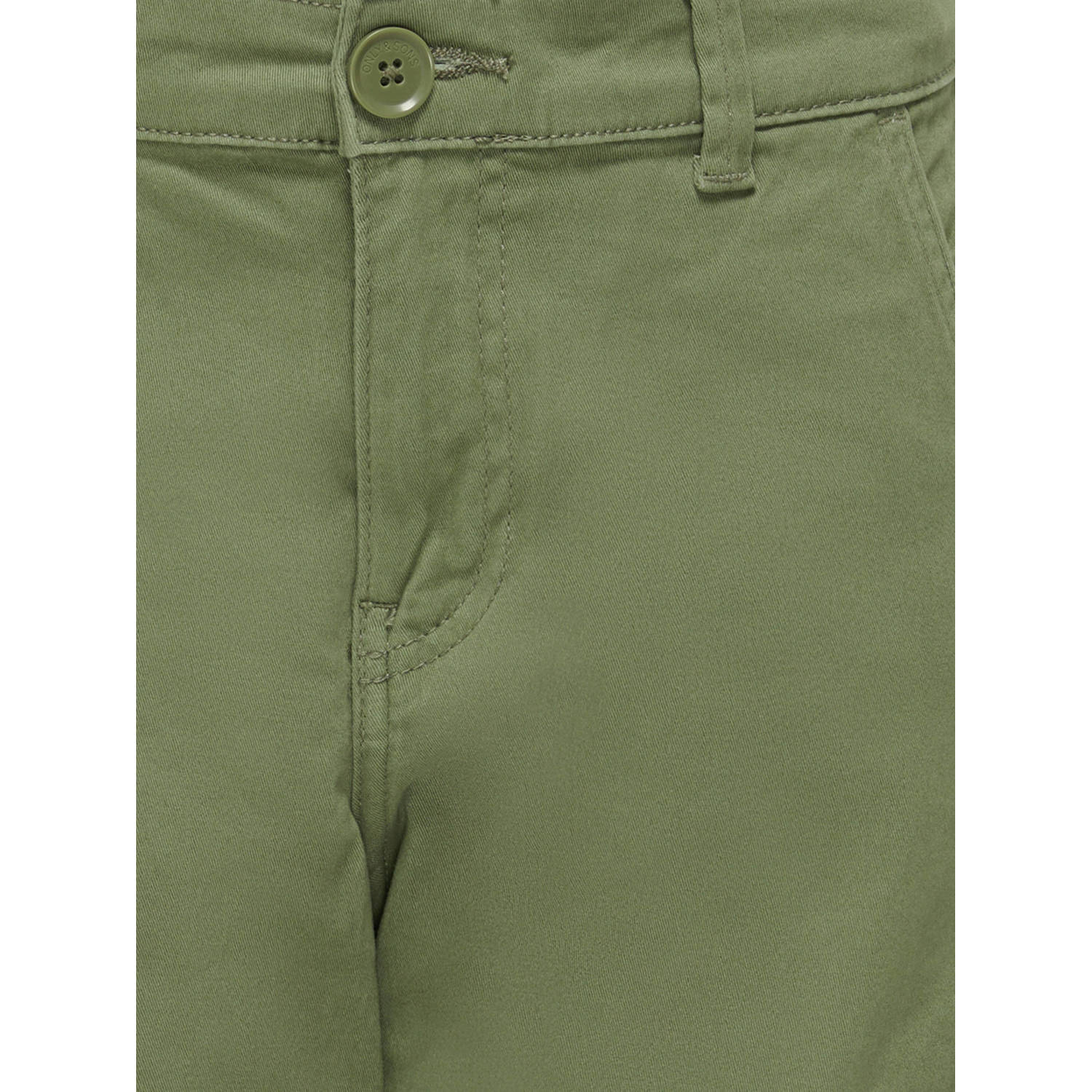 ONLY & SONS JUNIOR cargo broek groen