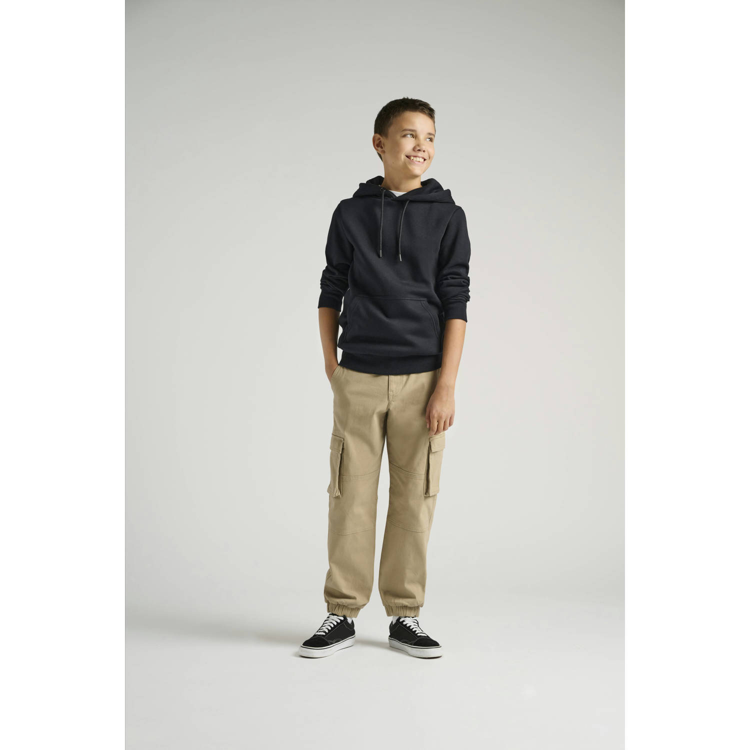 ONLY & SONS JUNIOR cargo broek zand