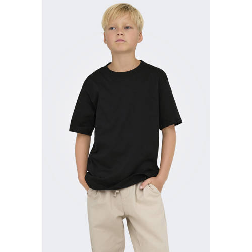 ONLY & SONS JUNIOR T-shirt zwart afbeelding