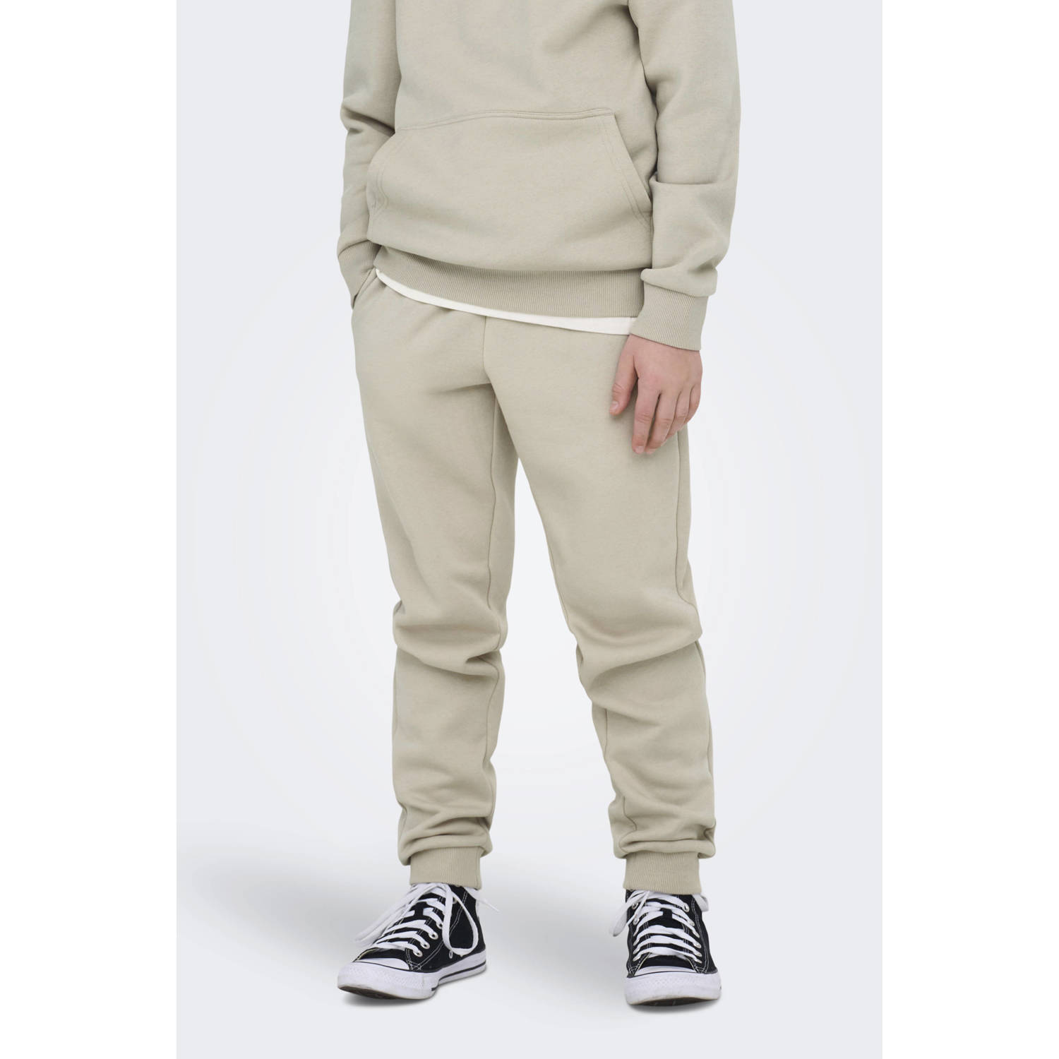 ONLY & SONS JUNIOR joggingbroek beige