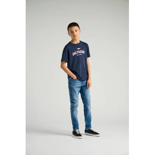 ONLY & SONS JUNIOR T-shirt donkerblauw afbeelding