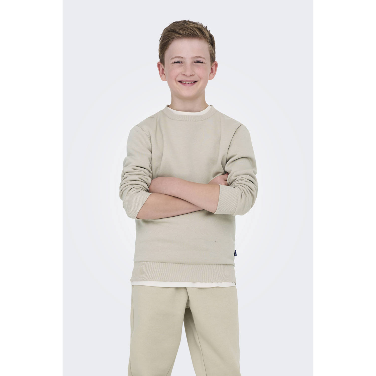 ONLY & SONS JUNIOR sweater beige