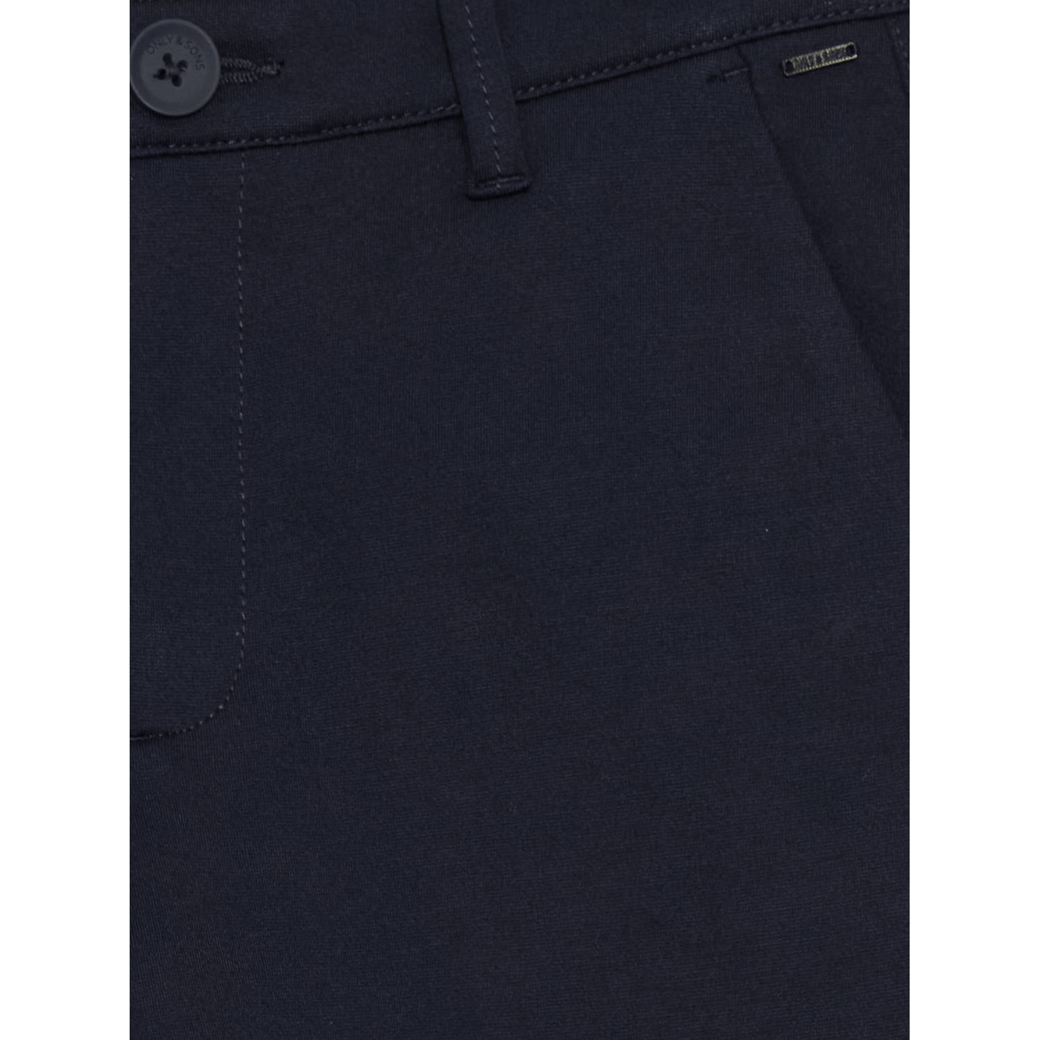 ONLY & SONS JUNIOR slim chino donkerblauw