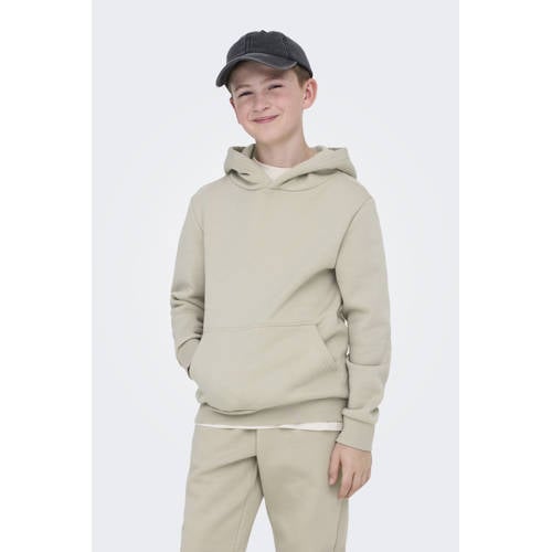 ONLY & SONS JUNIOR hoodie lichtgrijs afbeelding