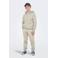 ONLY & SONS JUNIOR hoodie lichtgrijs