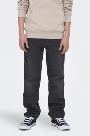 straight leg jeans black denim