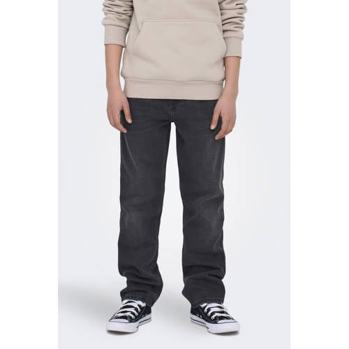 ONLY & SONS JUNIOR straight leg black denim afbeelding