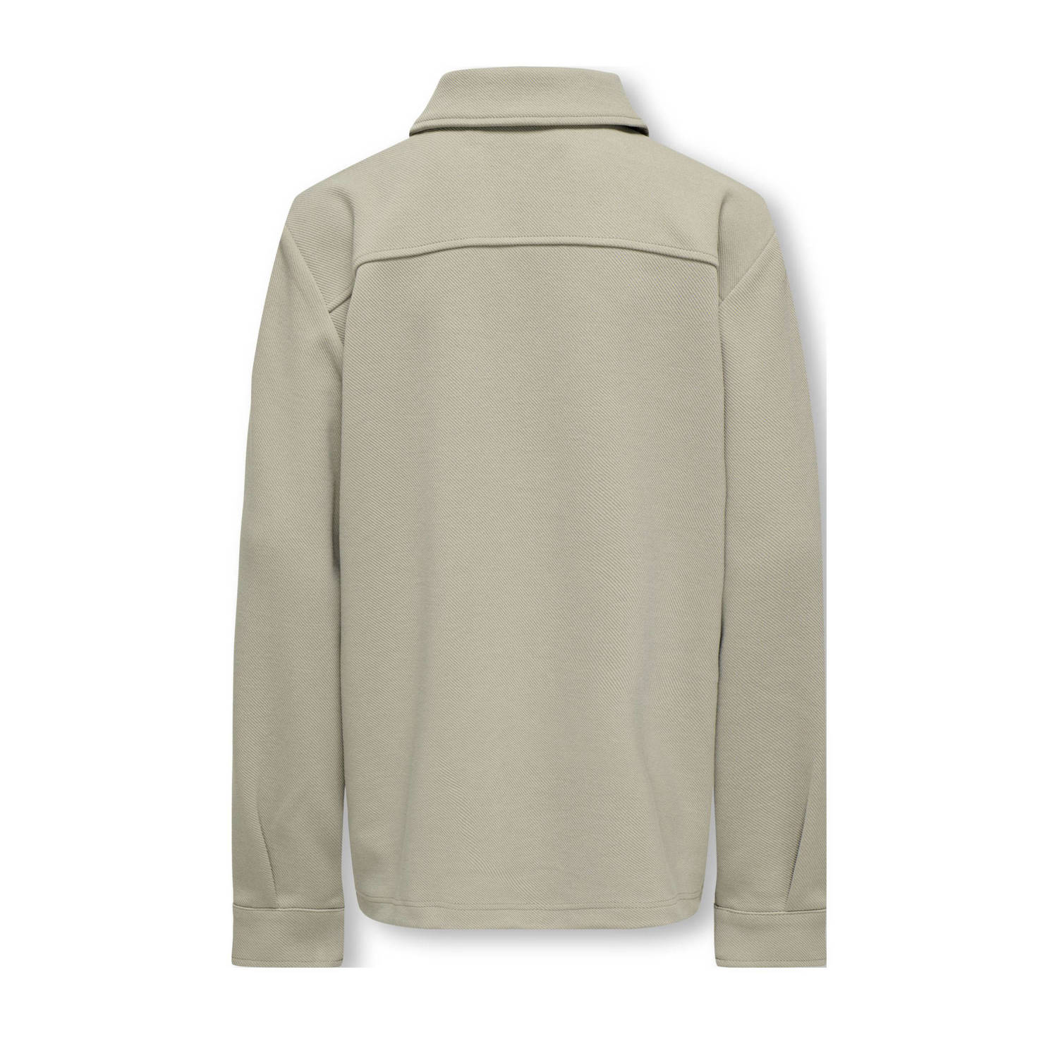 ONLY & SONS JUNIOR overshirt licht kaki
