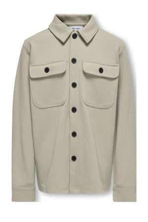 overshirt licht kaki