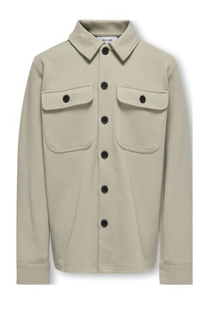 overshirt licht kaki