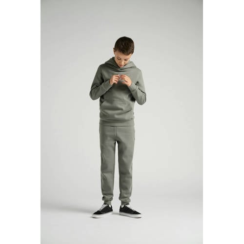 ONLY & SONS JUNIOR hoodie grijsgroen afbeelding