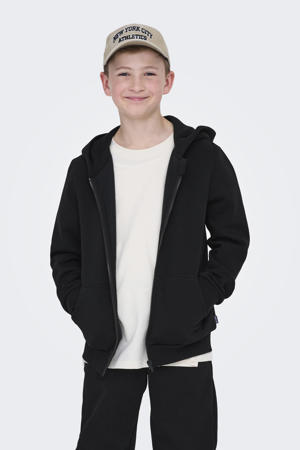sweatvest zwart