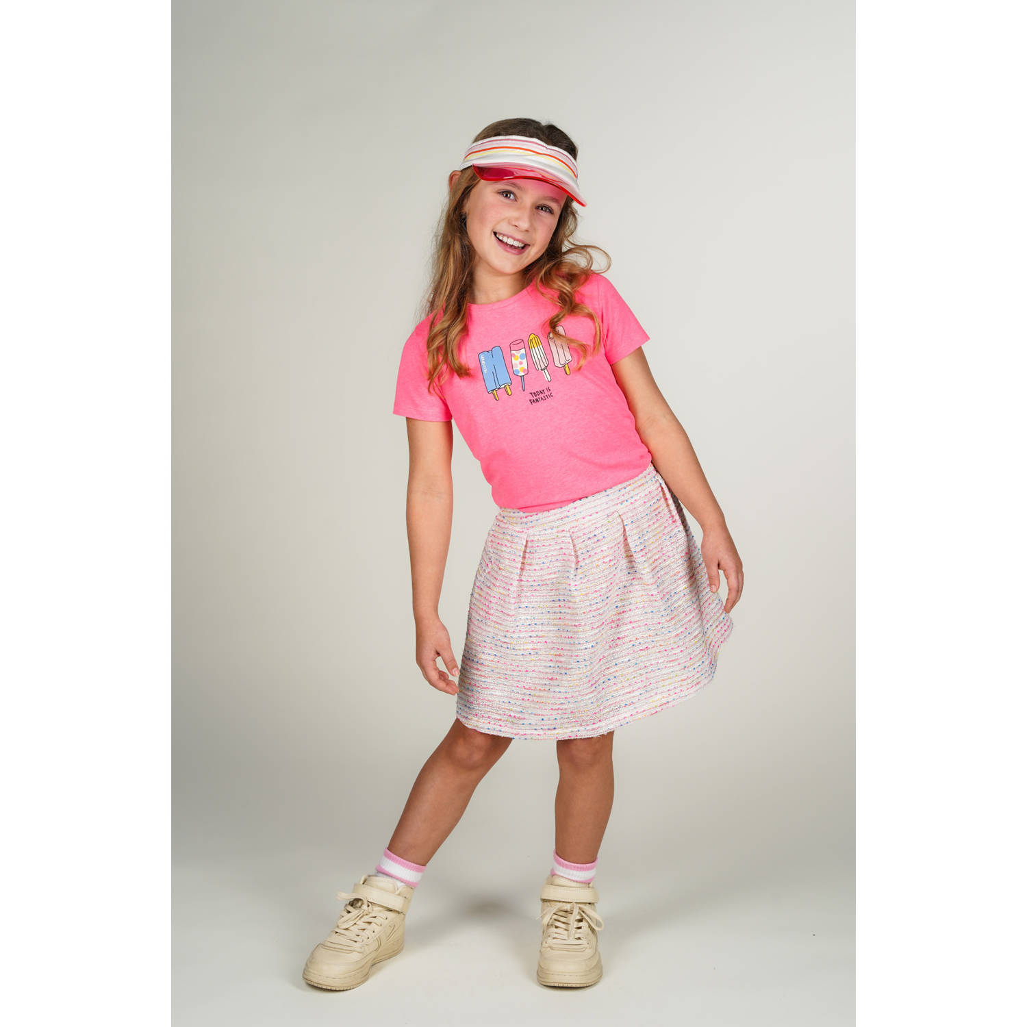 Moodstreet T-shirt roze