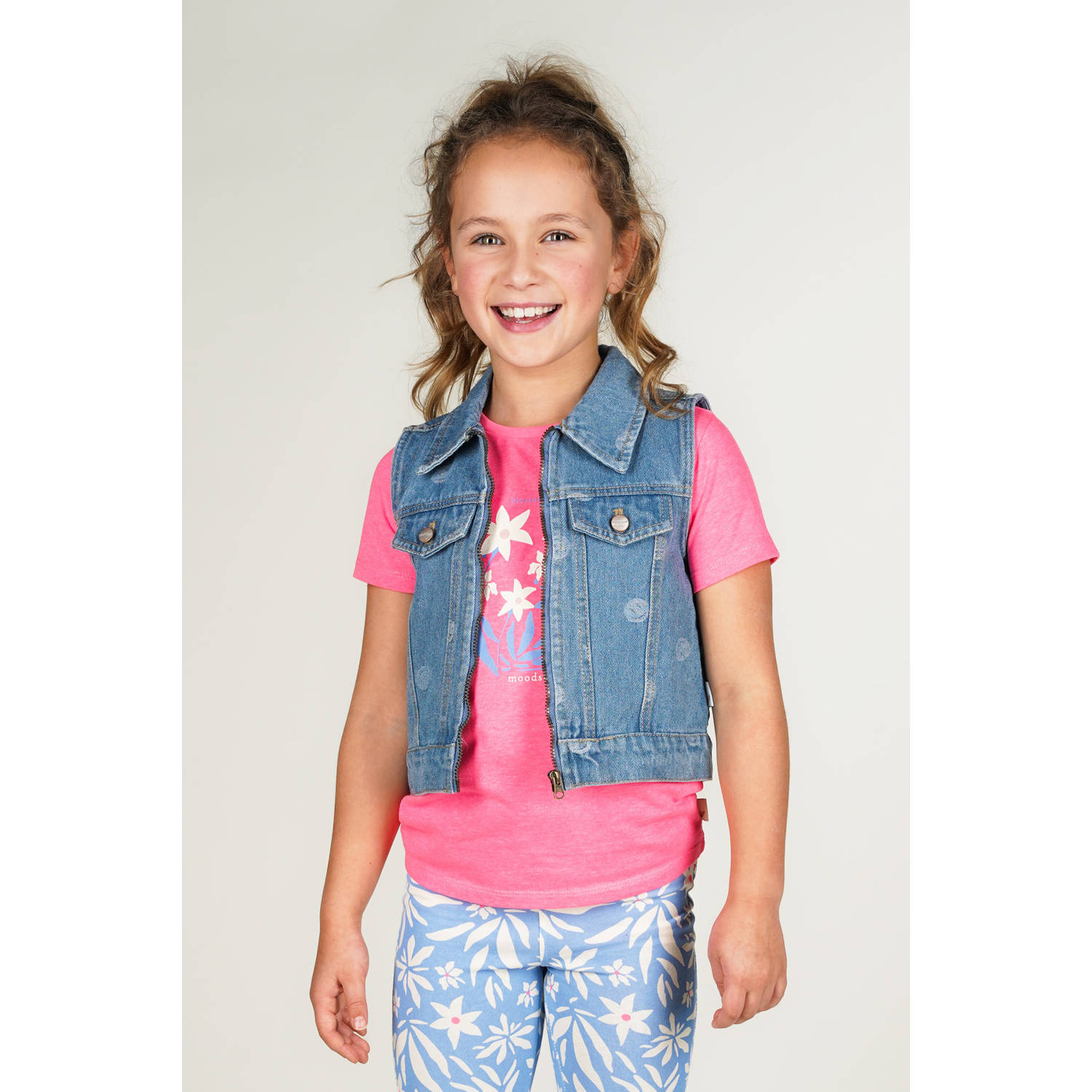 Moodstreet T-shirt roze