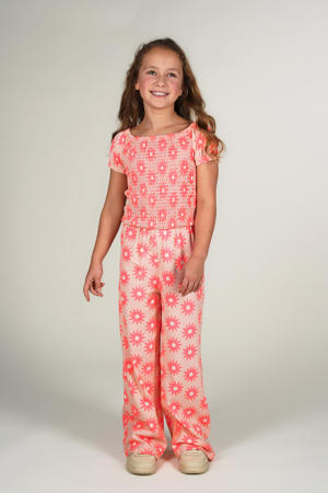 loose jumpsuit roze
