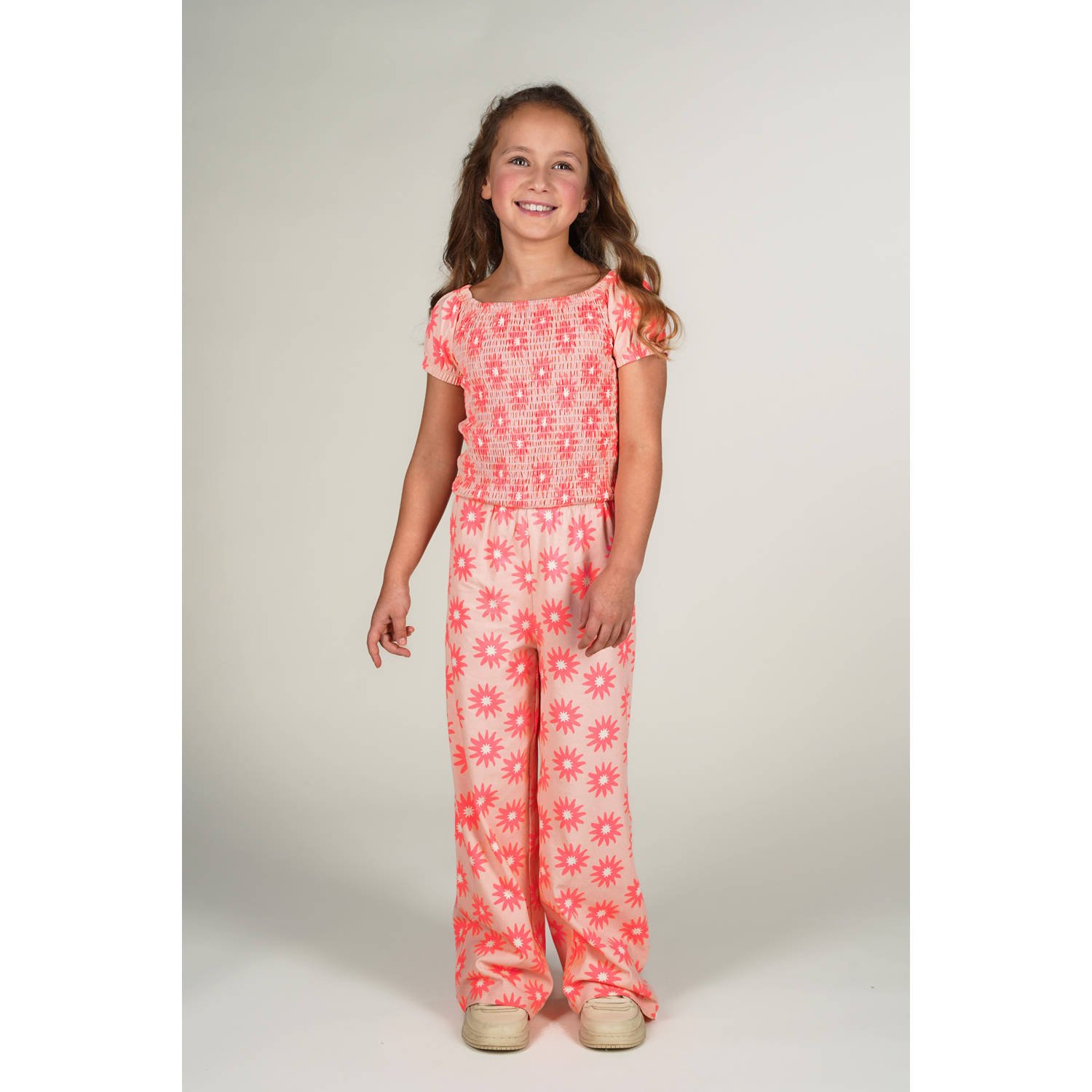 Moodstreet loose jumpsuit roze