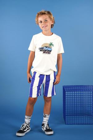 regular sweatshort blauw