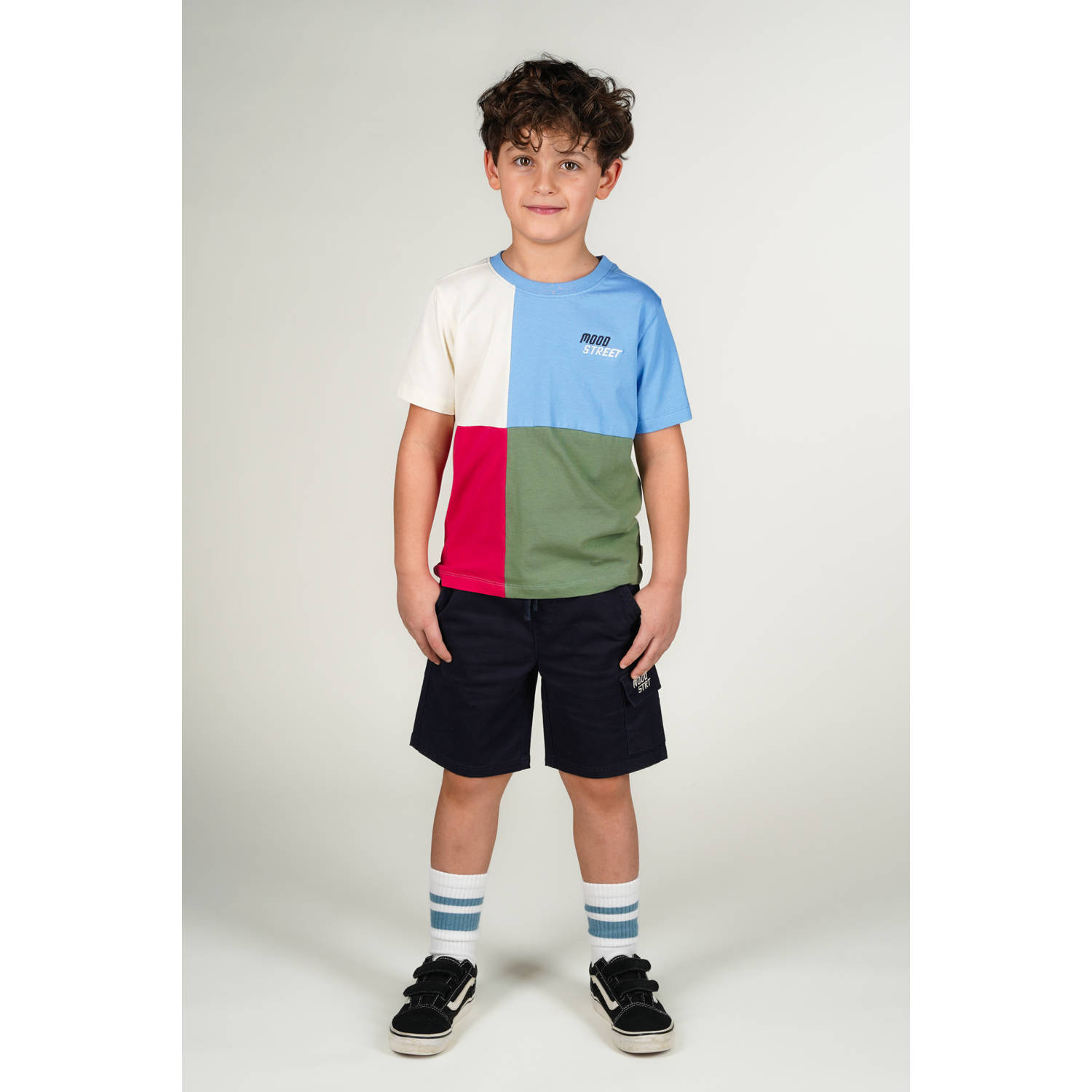 Moodstreet T-shirt blauw