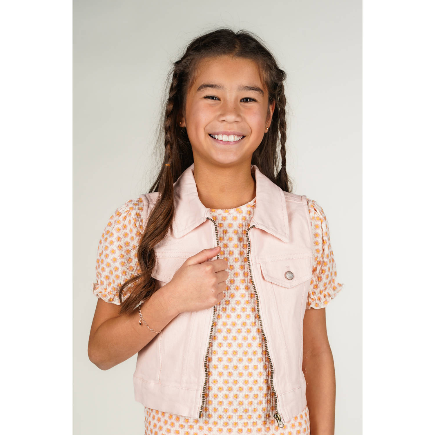 Moodstreet blousetop roze